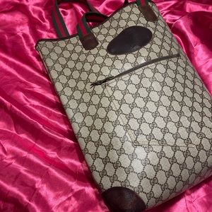 Authentic Gucci Monogram Tote